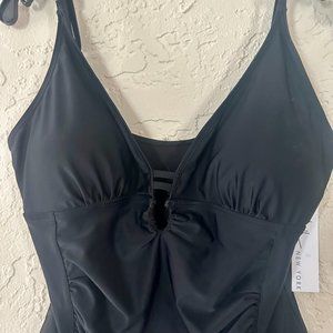 NWT Nicole Miller Slimming One Piece Bathing Suit
